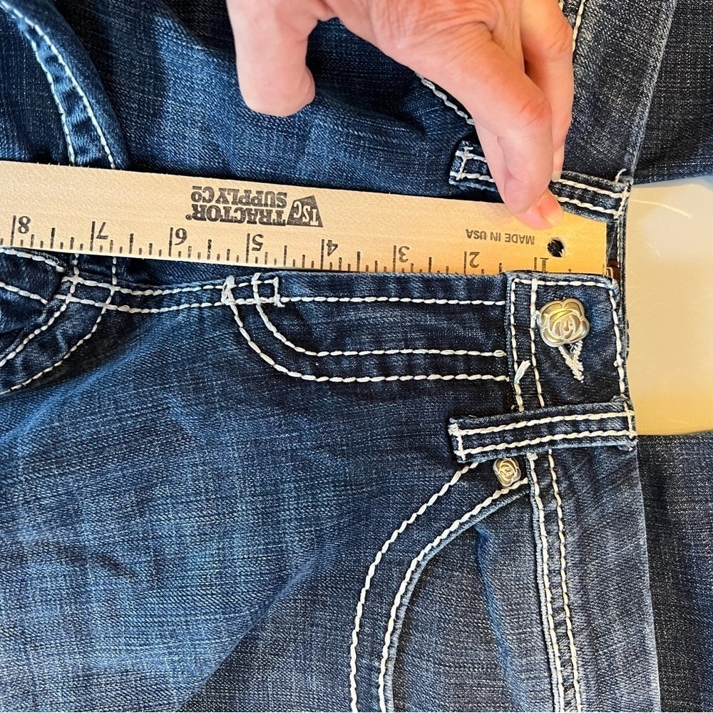 Cowgirl Up One-Up Jeans Western 27x32 - Picture 7 of 11